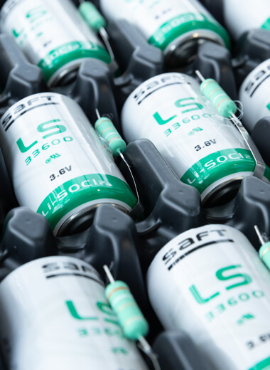 Baterii cu litiu Saft, partener cu Sprinter Distribution, oferite în gama de produse.