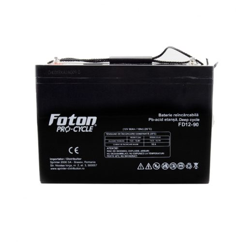 Acumulator cu plumb Foton Pro-Cycle.