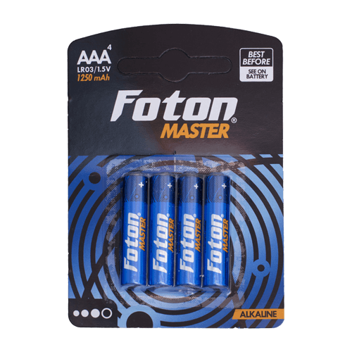 Baterii alcaline Foton Master.